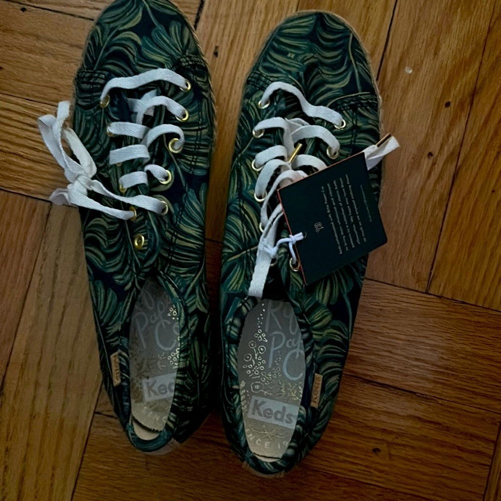 Rifle paper co x keds shoes size 6.5 nwt